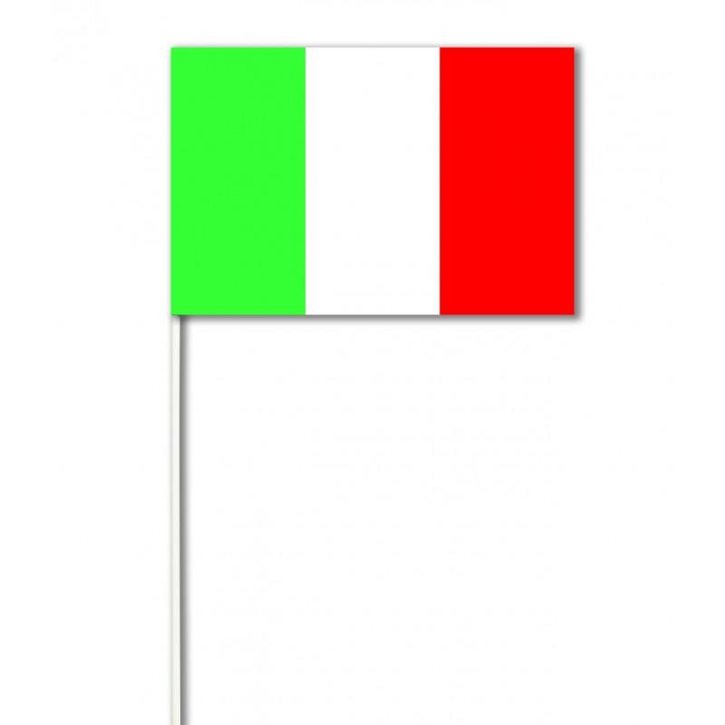 DRAPEAU INDECHIRABLE 9.5 X 16 ITALIE - LOT DE 100