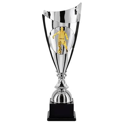 COUPE PRESTIGE FOOTBALL ARGENT OR 39/44/48cm